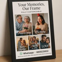 metaverse home decor Customized Gifts for Daughter | Photo Frame | Personalized Gift for Daughter 12 inch Personalized Gifts for Daughter, Customized Gifts for Daughter | Photo Frame image 2