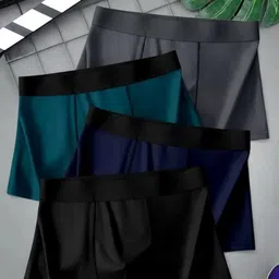 mitsuru Pack of 4 Printed Men Trunk image 1