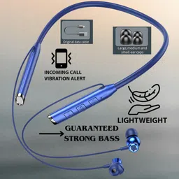 ptrox Vibration Alert, 48 Hours Playtime, ENC, HD Sound Quality & Stereo Bass PT/9/38 Bluetooth Headset-picture-33