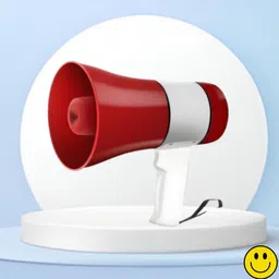 guggu Handheld Megaphone with Siren, Microphone & Rechargeable for Outdoor EventsA105 Megaphone Portable Megaphone Siren Loudspeaker Function &Long Battery BackupY105 Outdoor PA System-picture-11