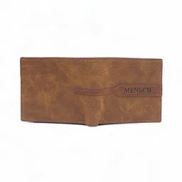 mensch Men Casual, Formal, Travel, Trendy Tan Artificial Leather Wallet image 2