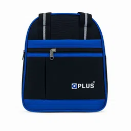 Stylish lunch bag for school office, use men women kid's (Black and royal blue) Waterproof Lunch Bag-image-56