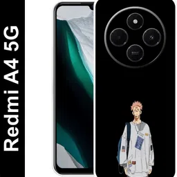 zaplab Back Cover for REDMI A4 5G , 24116RNC1I Cool Sukhna and attitude boy back cover-picture-25
