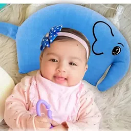 omvista Mustard Seeds Animals Baby Pillow Pack of 1 image 4