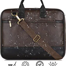 mintfox Men & Women Brown Messenger Bag image 5