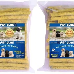 pet clue Dog Chicken Munchy &Healthy Chew Stick Chicken Flavour Dog Treat (1Kg Pack of 2) Chicken Dog Chew-picture-12