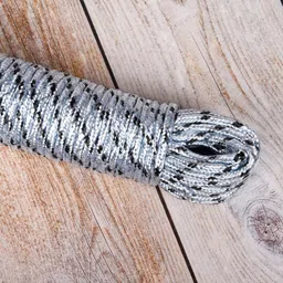 odin Clothes Drying Rope Set of 2 Nylon Synthetic Laundry Line Durable Cloth Wire Nylon Clothesline image 4