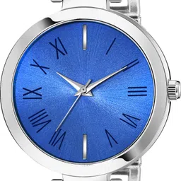 brostin LOOKING STYLISH BLUE DIAL-METAL STRAP WATCH FOR WOMEN Analog Watch - For Girls 2025 Fancy Unisex Watches-picture-13
