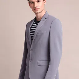 Arrow Zero Calorie Fit Notched Lapel Collar Single Breasted Formal Blazer image 5