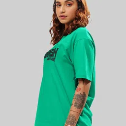 Leotude Hulk Printed Drop-Shoulder Sleeves Cotton Oversized T-shirt image 2