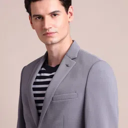 Arrow Zero Calorie Fit Notched Lapel Collar Single Breasted Formal Blazer image 2