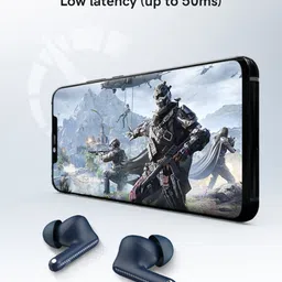 NOISE Aura Buds Truly Wireless Earbuds with 60H Playtime and Quad Mic ENC - Aura Blue image 4