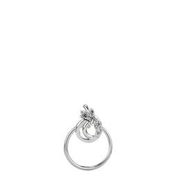 VALANOVA 925 Sterling Silver Diamond Studded Nosepin 0.24g-picture-18