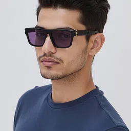 Vincent Chase Unisex Rectangle Sunglasses with Polarised and UV Protected Lens 229558 image 4