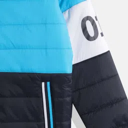 Monte Carlo Boys Camouflage & Colourblocked Reversible Padded Jacket image 3