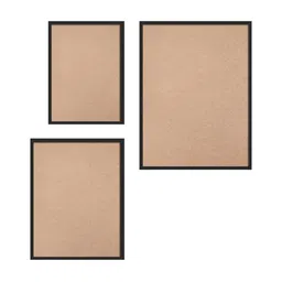 999Store Cream-Coloured & Green 3 Piece Canvas Floral and Botanical Wall Paintings image 4