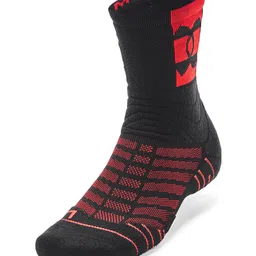 UNDER ARMOUR Unisex Striped UA Playmaker Mid-Crew Above Ankle Length Socks-picture-23