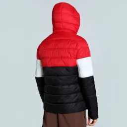 puma Men's Colorblock Slim Fit Padded Jacket image 4