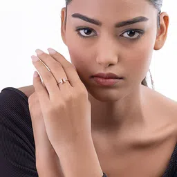 liora 925 silver jewellery Women Stone-Studded Ring image 2