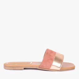 haute & spicy Colourblock Slip-On Flat Sandals image 2