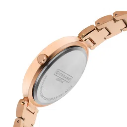 giordano A2037-44 Eleganza Analogue Watch with Crystal Studded Strap image 2