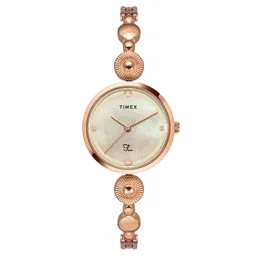 timex Fria Women Round Analog Watch - TWEL18201 image 3