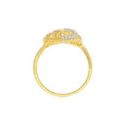malabar gold & diamonds Yellow Gold Stone-Studded Ring image 3