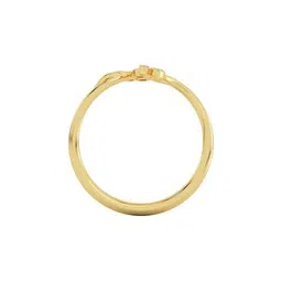 avsar Women Yellow Gold Gesmtone Anjali Ring image 4