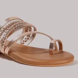 hi-attitude Women Multi-Strap Slip-On Sandals image 5