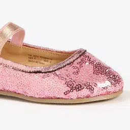 wotnot by azorte Girls Embellished Round-Toe Ballerinas image 5