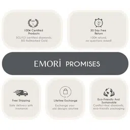 emori Women Yellow Gold Arthur Lab Grown Diamond-Studded Ring image 5