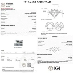 emori Women Yellow Gold Classic Lab Grown Diamond Engagement Ring image 5