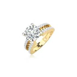 iski uski Yellow Gold Delight Solitaire Ring-picture-14