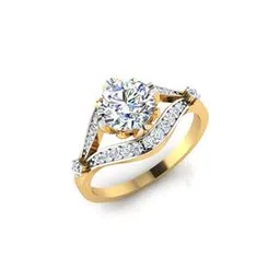 iski uski Yellow Gold Paragon Solitaire Ring-picture-13