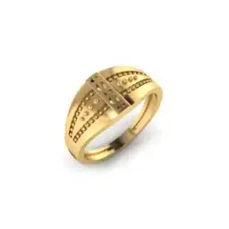 iski uski Yellow Gold Hallmark Ring-picture-15