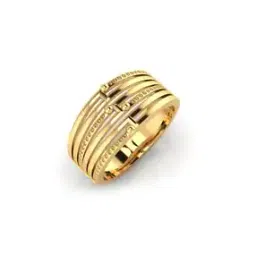 iski uski Yellow Gold Hallmark Ring-picture-29