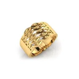 iski uski Yellow Gold Hallmark Ring-picture-36