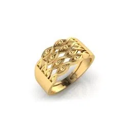 iski uski Yellow Gold Hallmark Ring-picture-34