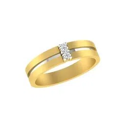 dishis Yellow Gold Diamond Band Ring-picture-51