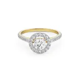 emori Women Yellow Gold Sleek Valerie Lab Grown Diamond-Studded Ring-picture-16