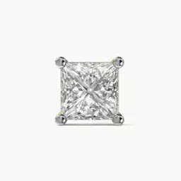 moena Men Yellow Gold Lab Grown Diamond Regal Princess Cut Stud Earrings-picture-15