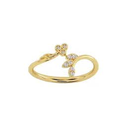 avsar Women Yellow Gold Gesmtone Anjali Ring image 1