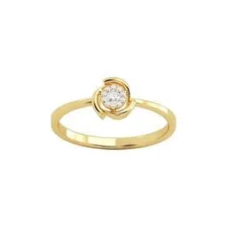 avsar Women Yellow Gold Gesmtone-Studded Chennai Ring-picture-50