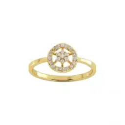 avsar Women Yellow Gold Gesmtone Nagpur Ring-picture-13