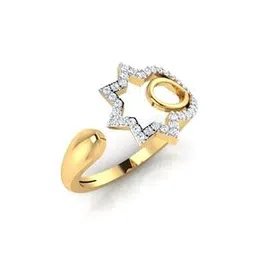 iski uski Sterling Silver Stone-Studded Adjustable Ring-picture-47
