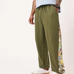 Kook N Keech Men Street Vibe Typography & Graphic Printed Relaxed Fit Joggers image 3
