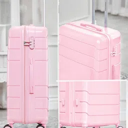 Nasher Miles Set Of 3  Small Medium & Large Hard-Sided Trolley Suitcase-207.0L image 5