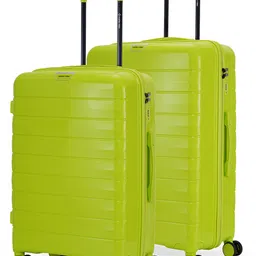 Nasher Miles Vienna Set Of 2 Water Resistance Hard-Sided Trolley Suitcase image 1