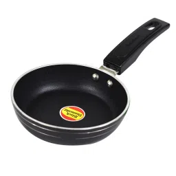 black diamond Salvatore 14 Inch Non- Stick Black Aluminium Frying Pan image 1