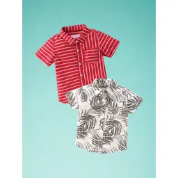 AMBARDI FASHION Boys Classic Multi Stripes Printed Casual Shirt-picture-17